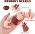 VICROIC 8 3D PCS Mini Human Body Model for Kids, Human Organ Model Anatomy, Physiology Realistic Study Tools
