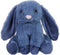 Apricot Lamb Toys Plush Navy Blue Bunny Rabbit Stuffed Animal, 8 Inches with Fluffy Soft Ears