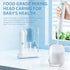 biqin 360 Rechargeable Electric Bottle Brush with Stand - Spin Silicone Cleaner for Baby Bottles, Breast Pumps & Small