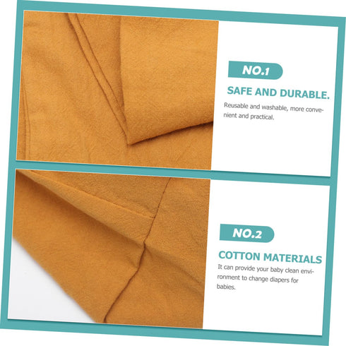 Washable Breathable Cotton Changing Pad Cover for Diaper Tables