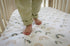 3 Set 100% Set 28x52x9 NODNAL CO. Fitted Crib Sheets Rainbow & Solid Colors - Oeko-TEX Cotton for Baby Girl/Boy Nursery