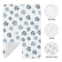 Hcpwzrf Pet Paws Baby Car Seat Cover & Nursing Cover - Breathable Stretch Multi-Use Cover for Breastfeeding, Stroller