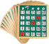 Tapp Collections Jumbo Bingo Shutter Cards - 10 Pack, Green