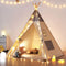 besrey Teepee Tent for Kids with Light & Mat, Toddler Tents Indoor