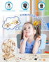 Poraxy 4 in 1 STEM Kits for Kids Ages 8-12 - 3D Wooden Puzzles, Science Project Model Craft Building Kits
