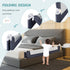 (60-Inch, BABY JOY Bed Rails for Toddlers, Extra Long, Swing Down Safety Bed Guard for Convertible Crib, Folding Baby