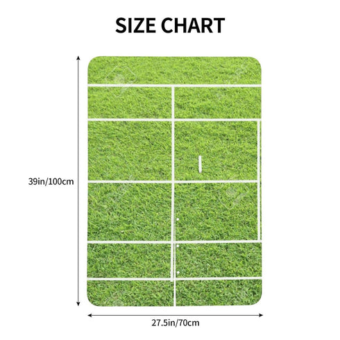 Zhbvncp Funny Green Tennis Court Baby Car Seat Cover & Breastfeeding Nursing Cover - Breathable Stretch Fabric