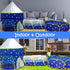 PigPigPen 3pc Kids Play Tent for Boys with Ball Pit, Crawl Tunnel, Princess Tents for Toddlers