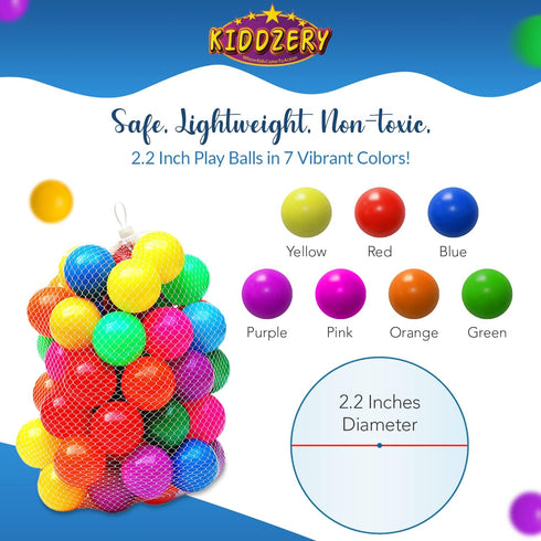 50 2 Kiddey Caterpillar Kids Play Tunnel and Tent with Balls Pc. Crawl Through Baby Ball Pit Pop up for Toddler