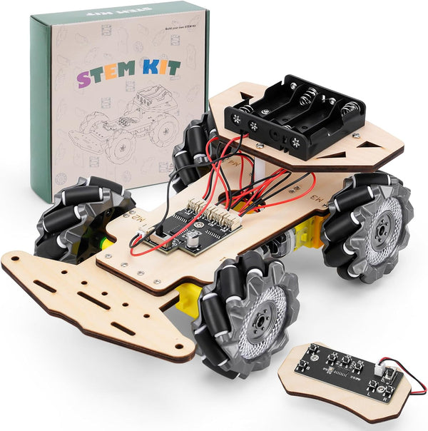 LEPANDA RC Robot Car Kit for Kids Ages 8-12 12-16, STEM Science Kits,