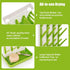 Flysich 2PCS Countertop, 12 Baby Bottle Drying Rack, Space Saving Baby Bottle Organizer for Vertical Bottle Dryer