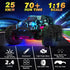 2.4GHz 3-8 BLUEJAY High Speed RC Car, Offroad Monster Hobby Racing Car with LED Colorful Bodylight and Rechargeable