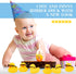 12 12 Chivao Pcs Rubber Ducks with Sunglasses/ Hats/ Headwear Small Mini Carnival Cruise Birthday Rubber Duckies