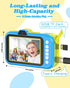 Kids Camera, One Button Operation, Digital Snaps, 3.5 Inch Screen, Age 3+ (Blue)