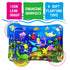 ZHUYNXIR Tummy 27.5x20 Water mat Infant Toys, Inflatable Premium Water mat Baby and Toddlers is The Perfect Fun time