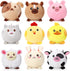 Skylety 9 Pcs Mini Plush Stuffed Animals Bulk, 3.15 Inch Cute Soft Decompress Toys for Kids