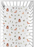 Sweet Jojo Designs Fitted Baby Crib Sheets (Woodland Animals) for Boys or