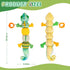 Baby Toys 0-6 Months, Musical Stuffed Animal Toys with Rattles and Crinkle for Newborn Sensory Play