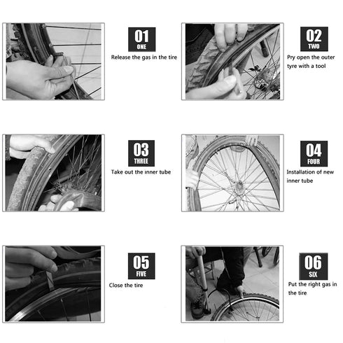 CALPALMY 2-Pack Back Wheel Replacement Tire and Tube 16" x 1.75/2.15 for Baby Stroller, Compatible with BoB
