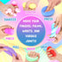24 Pack, Slow Rising Stress Ball Stretchy Fidget Ball for Anxiety Stress Relief, Hand Therapy Sensory Squishy Ball