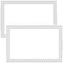 White Disposable Placemats, 40 Pack for Baby, Kids, Adults - Sticky Plastic Table Topper for Restaurants and Crafts