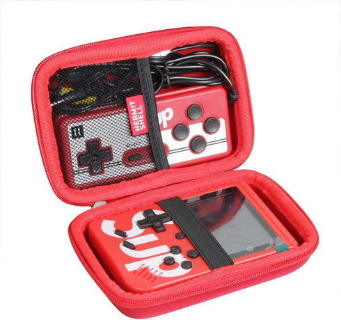 Hermitshell Hard Travel Case for Trovono/JAFATOY/GAMPLAE/HIJJJPS Retro Mini Game Player (Red)