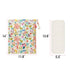5-Layer 12PCS Damero Reusable Diapers Baby Inserts, Cloth Diaper Inserts with an Extra Storage Bag