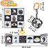 Black and White High Contrast Baby Toys 0-3 Months, Montessori Sensory Infant Tummy Time Toys