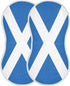 MCHIVER 1PCS Scotland Flag Burp Cloths for Baby Boy Girl Cotton Burp Rags Absorbent Muslin Bibs for Baby Newborn Unisex