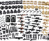 Feleph Modern Military Weapons Pack - SWAT Police Toy Set for Soldier Figures, Compatible with Major Brand Blocks