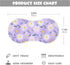 decor gift 4 Pack 22x11in Cotton Neutral Burp Cloths Easy Care Sunflower Pastel Purple Yellow Baby spit up Cloth