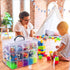 Storage Box for Lego, Stackable Storage Organizer with 30 Compartments for Lego, Storage for Barbie Dolls, for Hot Wheel Toy Bins for kids organizer, Clear Toy Storage Bin by WSBXBB