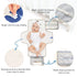 Portable Diaper Changing Pad Travel Baby Changing Mat Waterproof Diaper Changing Mat Foldable Lightweight Baby Changer
