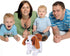 WorWoder Interactive Electronic Plush Saint Bernard Toy Puppy - Walking, Barking, Tail Wagging Companion for Kids