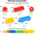 LOGBAY 2025 177 3+, Set 2board+177psc (177psc+2board Latest PCS Large Building Blocks for Toddlers Ages Big Bricks