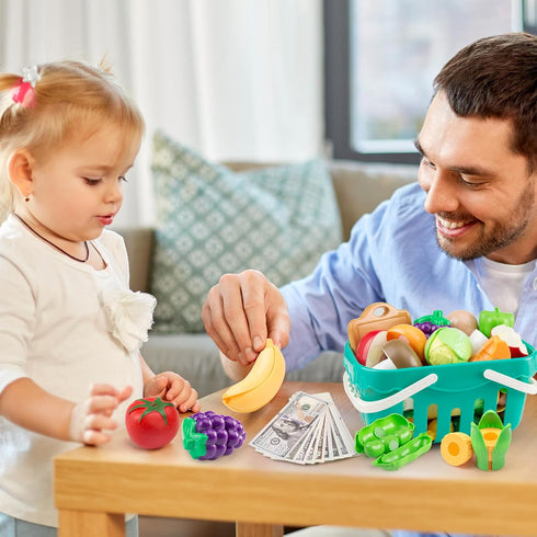 Zero Zoo 240Pcs Set Kids Mini Play Kitchen Accessories, Play Pans, Pots, Cookware with Desserts, Cuttable Veggies & BBQ
