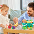Zero Zoo 240Pcs Set Kids Mini Play Kitchen Accessories, Play Pans, Pots, Cookware with Desserts, Cuttable Veggies & BBQ