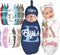Swaddle and Hats Custom Baby Blankets for Girls Boys Blankets Baby Gifts