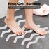 Generic 6Pcs S Shaped Anti Slip Strips Waterproof Safety Shower Stickers Self-Adhesive Non Tape for Bathtub Stairs