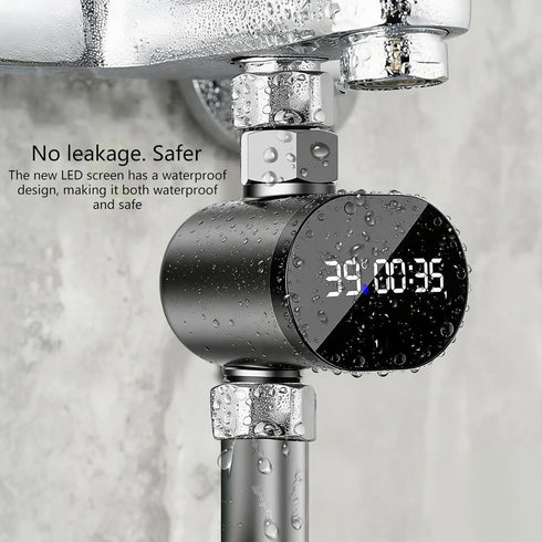 Innovative LED Thermometer & Timer for Precise Bathing - Easy to Use