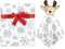 Hudson Baby Unisex Baby Plush Blanket with Security Blanket, Girl Rudolph, One