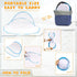 Portable Mosquito Net Tent, Folding Mosquito Head Net, Pop Up Netting for Bedding Camping Traveling, Large