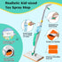 Set Kids Spray Mop Toy Toddler Cleaning with Real Water Sprayer, Microfiber Mop Pads & Scraper Pretend Play Montessori