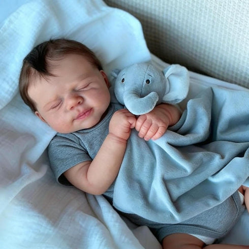 18 Anano Reborn Baby Dolls Boy, in Realistic Baby Doll, Silicone Babys Doll Lifelike, Real Life Babys, Silicone Reborn
