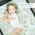 2 Pack 38X26 Pack 100% TCBunny Premium Fitted Baby Mini Crib Sheets, N Play Bassinet Sheets - Ultra-Soft Cotton