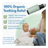 PLENNY 100% 3 10ml Little Teethers Baby Teething Roller Organic Essential Oil Relief for Sore Gums, Fussiness & Sleep