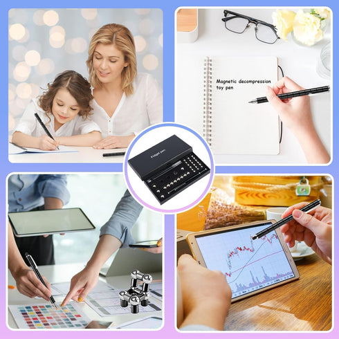 Set,Cool Gifts for Men Fidget Pen: Ideal Father's Day Mother's Day Graduation Gift Office School Desk Toy for Teens