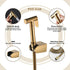 MUOBSBJRX HandheldSprayer Titanium Gold Cloth Diaper Sprayer BrassSprayer for Toilet Kit Shower Sprayer for Pet