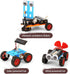 STEM Science Kits for Kids 5-12, Robotics Robot Building Car Kit, Science Activities for Boys 5-8, Engineering Projects