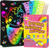Rainbow Scratch Paper Art for Kids: 60PCS Magic Arts Crafts Gifts for Girls Boys Ages 4-9, Birthday Family Activities